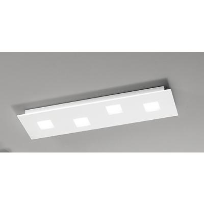 PLAFONIERA IN METALLO COLORE BIANCO